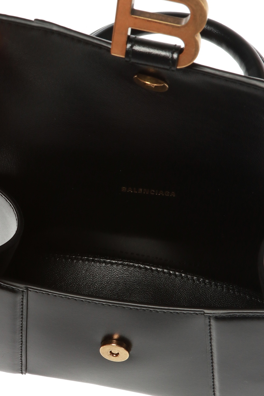 Black 'Hourglass XS' shoulder bag Balenciaga - Vitkac Australia